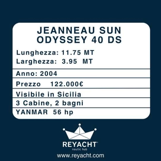 Jeanneau Sun Odyssey 40 DS usado à venda