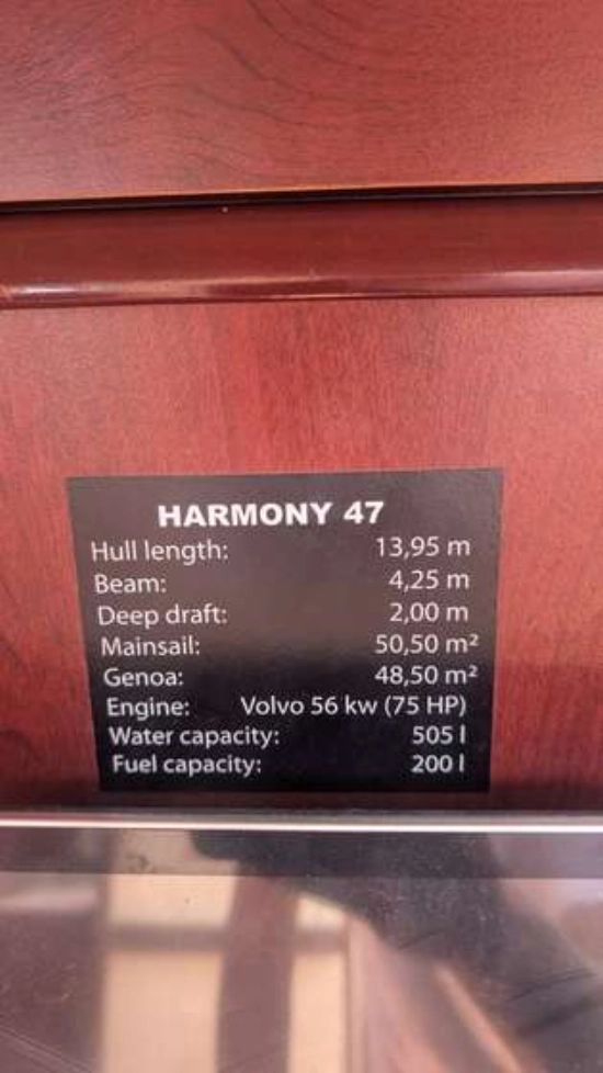 PONCIN YACHTS HARMONY 47 de segunda mano en venta