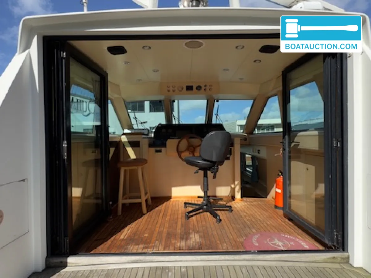 De Vries Lentsch 14.80 pilothouse usata in vendita