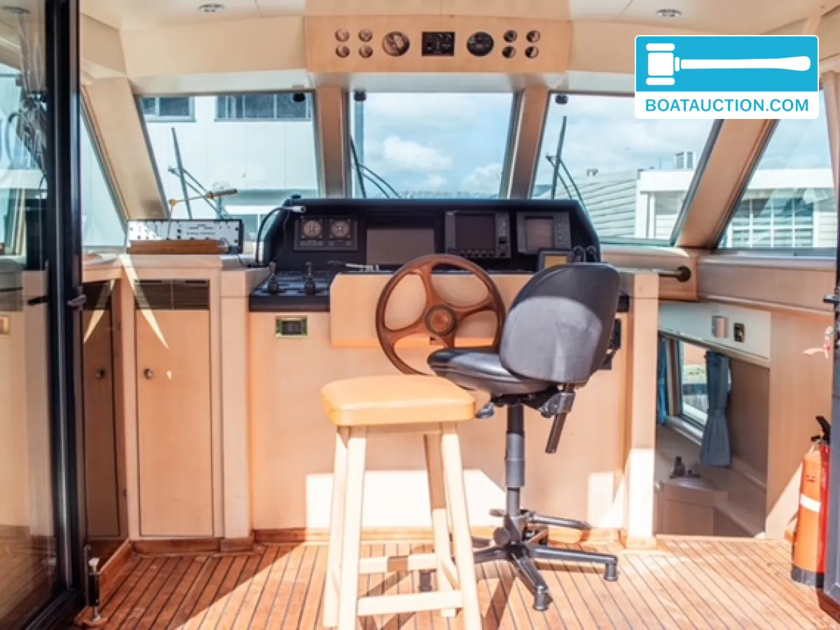 De Vries Lentsch 14.80 pilothouse usata in vendita
