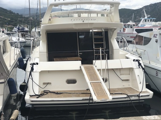 Ferretti 430 de segunda mano en venta