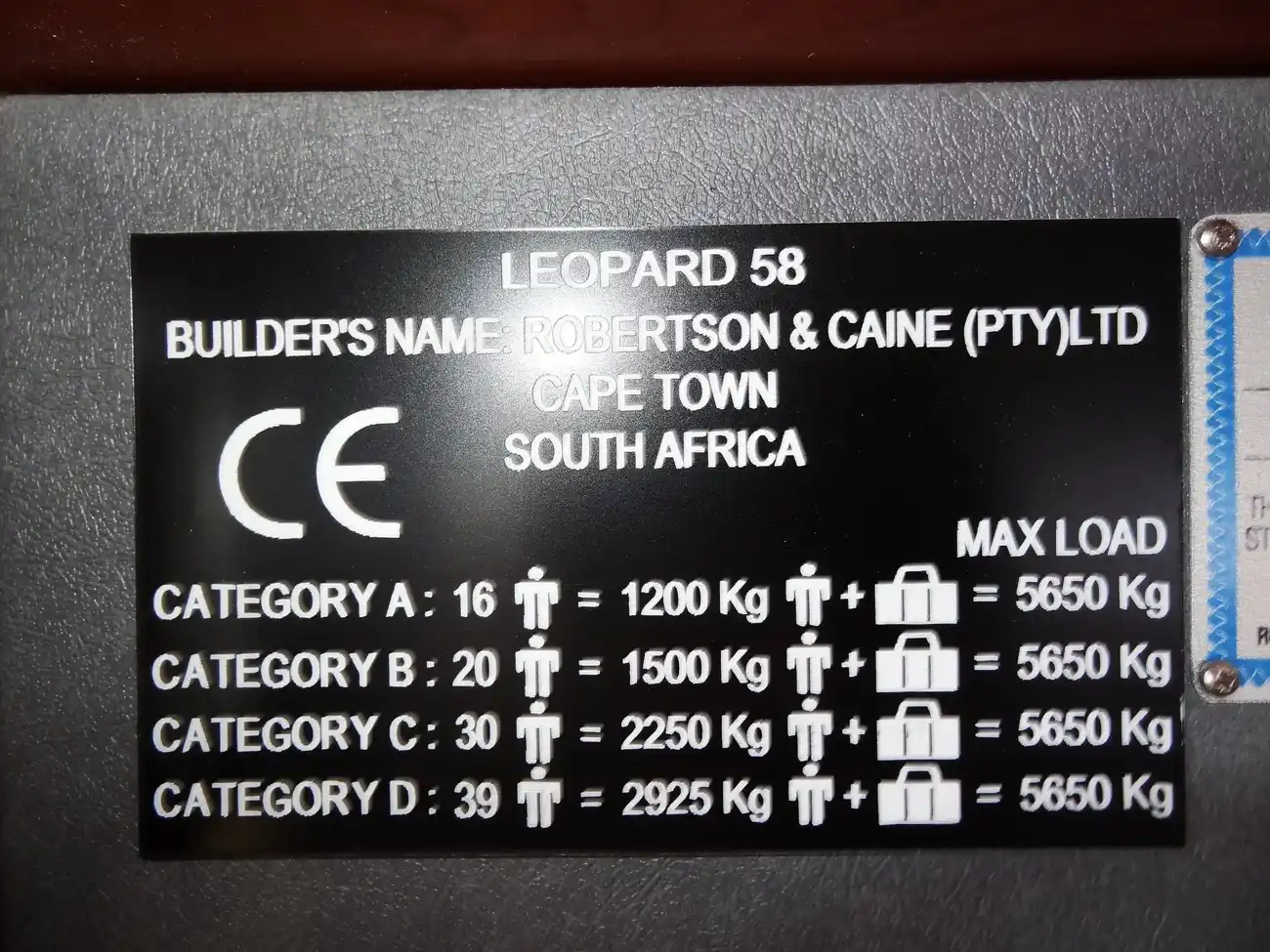 Leopard 58 de segunda mano en venta