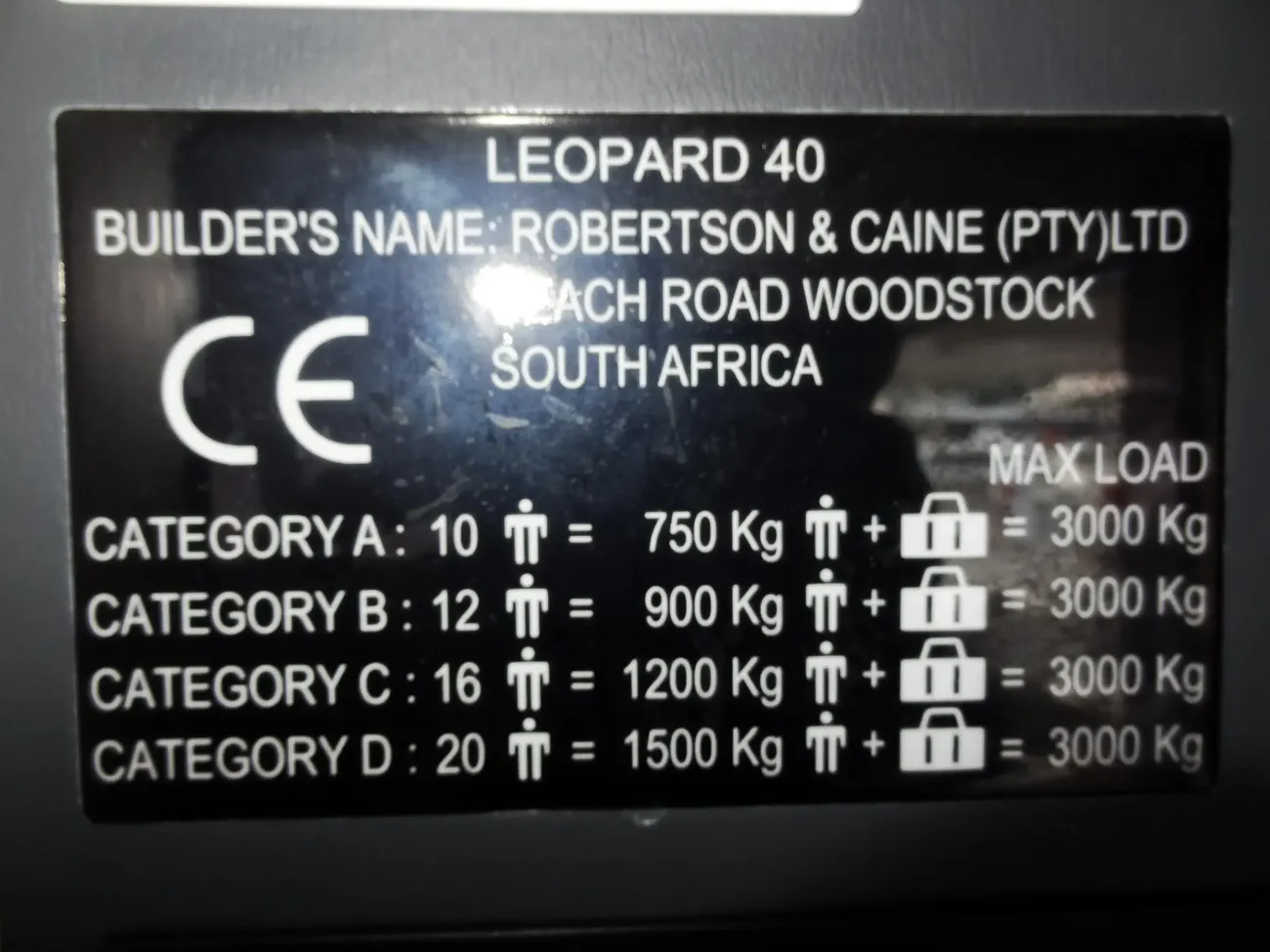 Leopard 40 usata in vendita