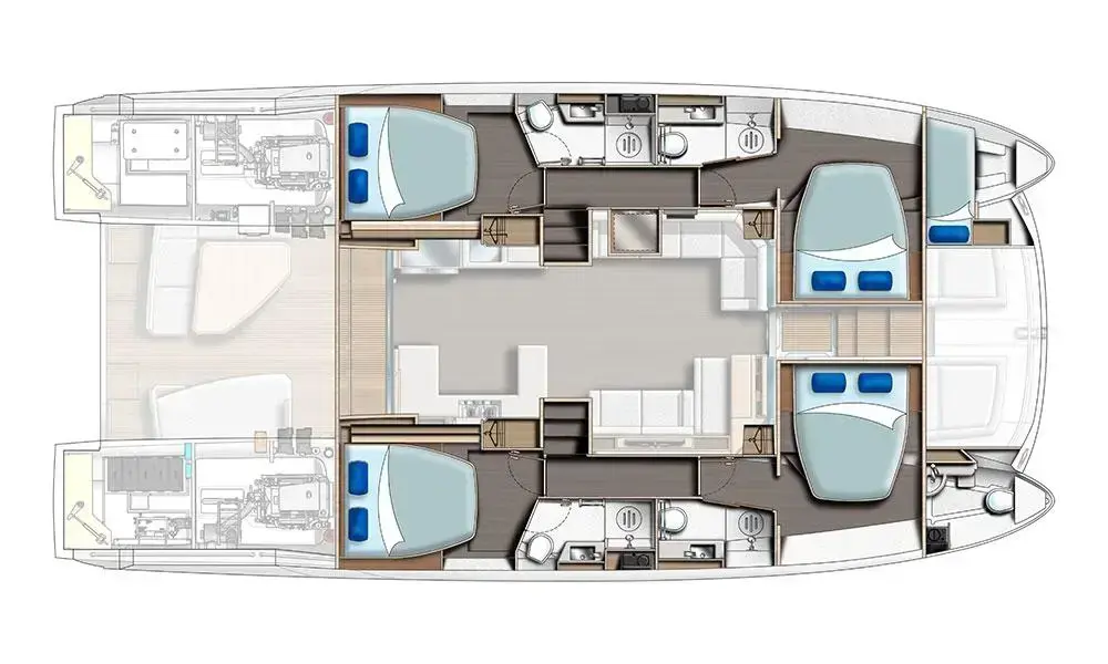 Leopard 53 Powercat usata in vendita