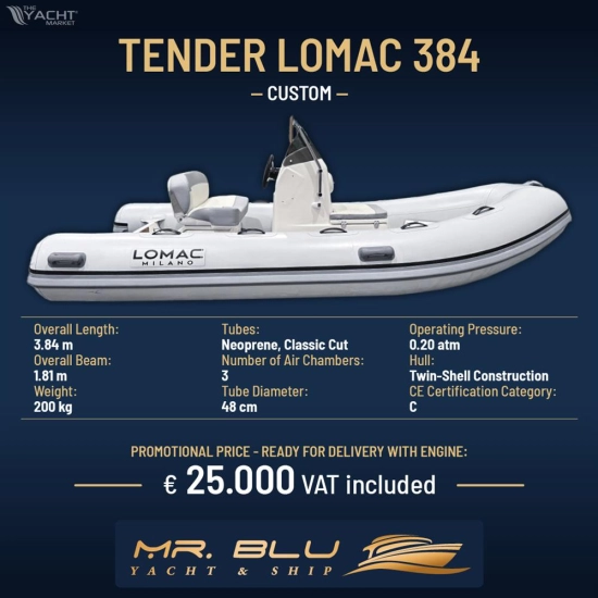 Lomac Tender 384 Custom nuova in vendita