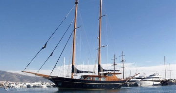 Custom motor sailer 35 m usata in vendita