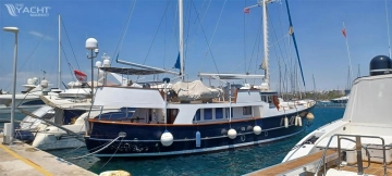 Sutphen Steel Motor Sailer usata in vendita