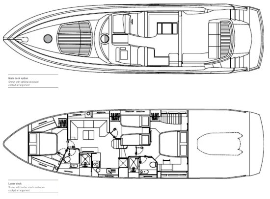 Sunseeker Predator 60 usado à venda