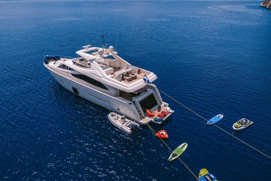 Ferretti 830 de segunda mano en venta
