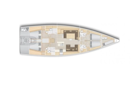 Hanse 588 de segunda mano en venta