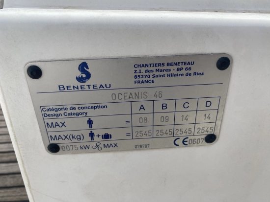 Beneteau Oceanis 46 usata in vendita