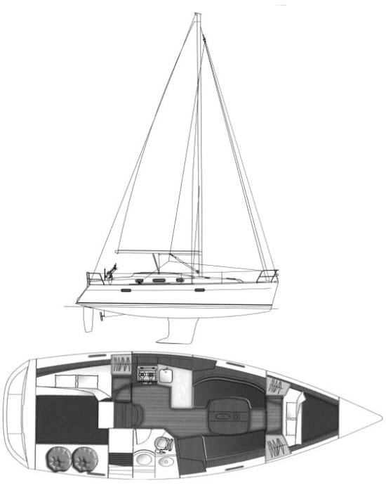 Beneteau Oceanis 343 de segunda mano en venta