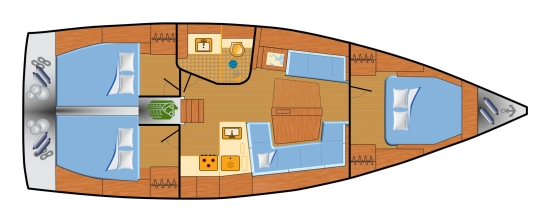 Hanse 418 de segunda mano en venta