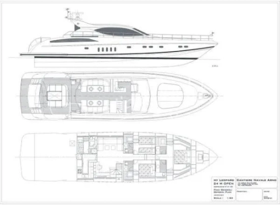 Cantiere Navale Arno Leopard 24 LSM usata in vendita