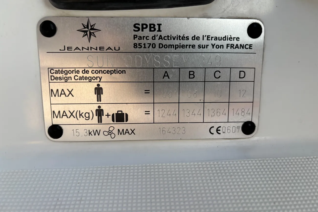 Jeanneau Sun Odyssey 349 novos à venda
