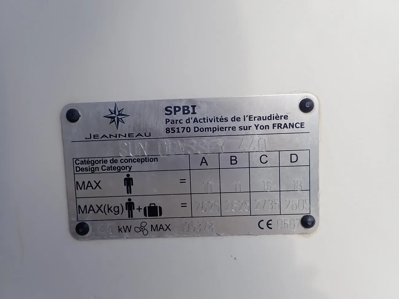 Jeanneau Sun Odyssey 440 usata in vendita