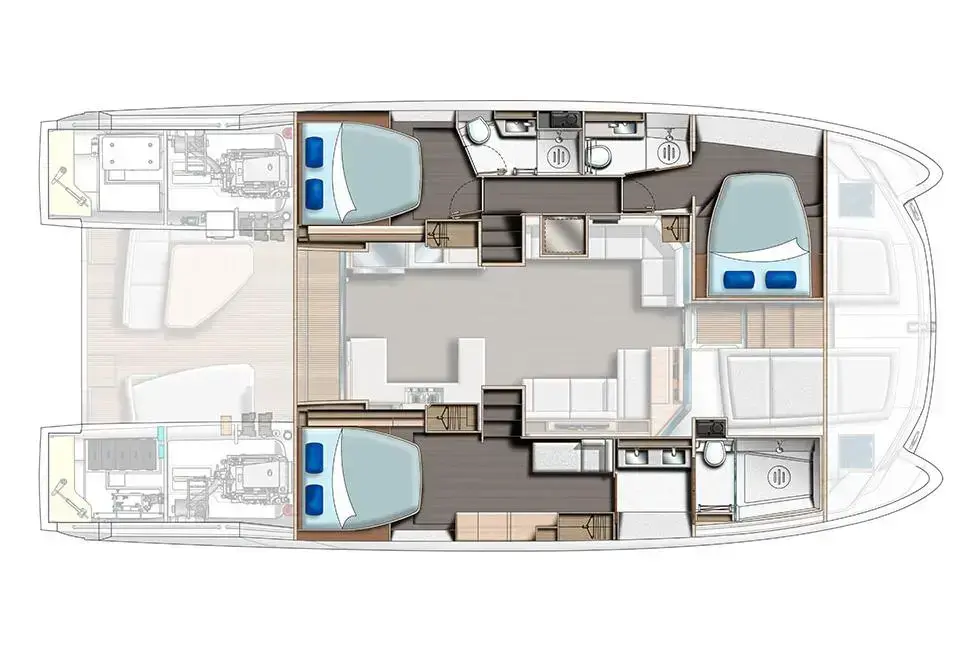 Leopard 53 Powercat usata in vendita