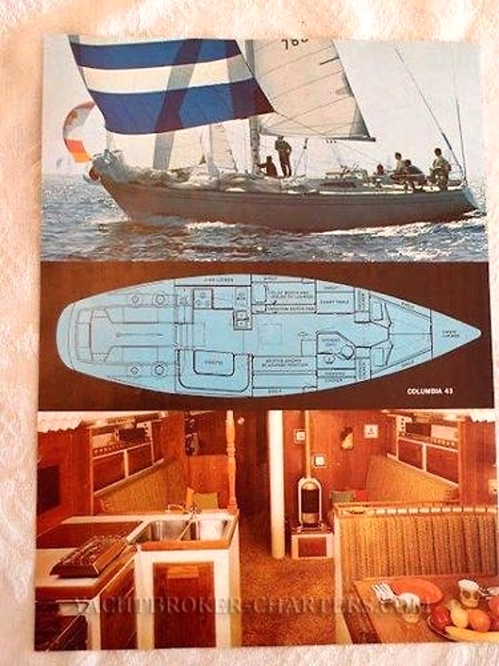 Columbia Yacht 43 usata in vendita
