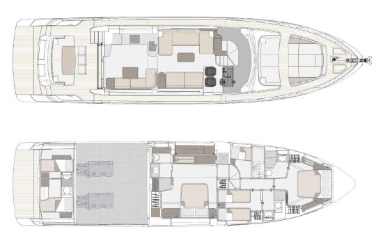 Azimut Fly 68 nuova in vendita