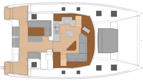 Fountaine Pajot Saona 47 (maestro) usado à venda