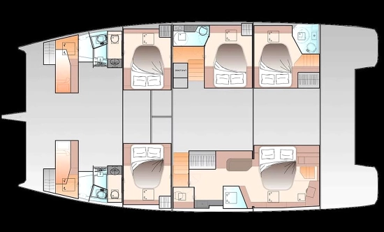 Fountaine Pajot 55 nuova in vendita