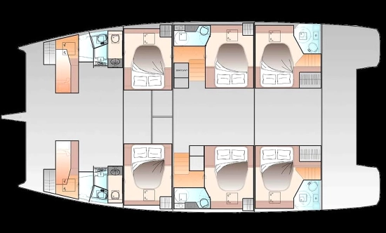 Fountaine Pajot 55 nuova in vendita