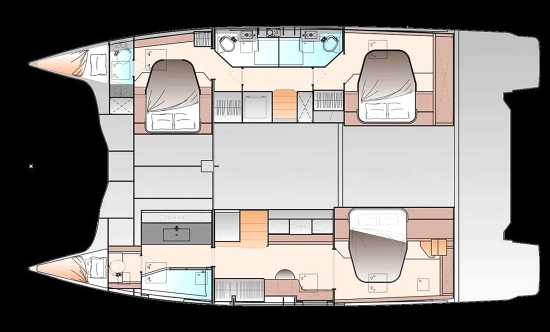 Fountaine Pajot 48 nuova in vendita