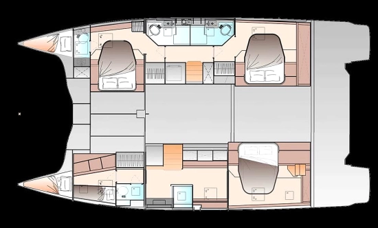 Fountaine Pajot 48 nuova in vendita