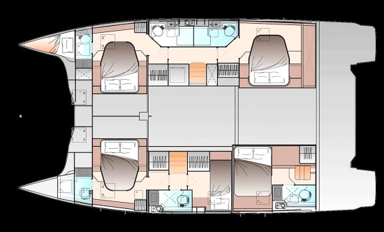 Fountaine Pajot 48 nuova in vendita