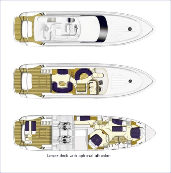 Princess 65 de segunda mano en venta