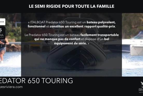 Italboats Predator 650 usata in vendita