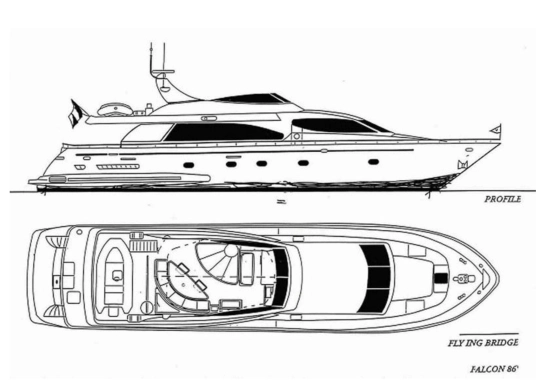 Falcon Yachts 86 usata in vendita