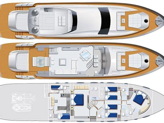Pershing 92 usado à venda