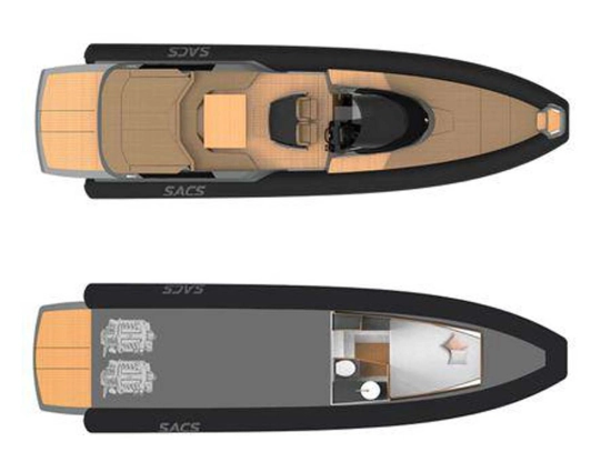 SACS TECNORIB STRIDER 13 usata in vendita