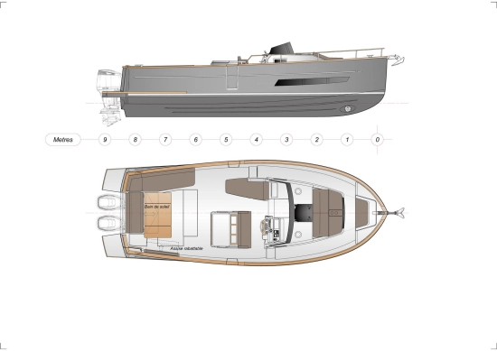 Rhea marine 32 OPEN de segunda mano en venta