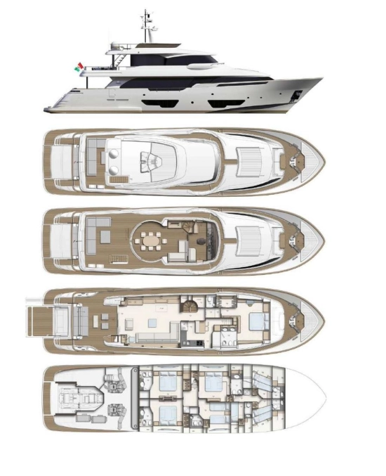 Custom Line Navetta 28 de segunda mano en venta