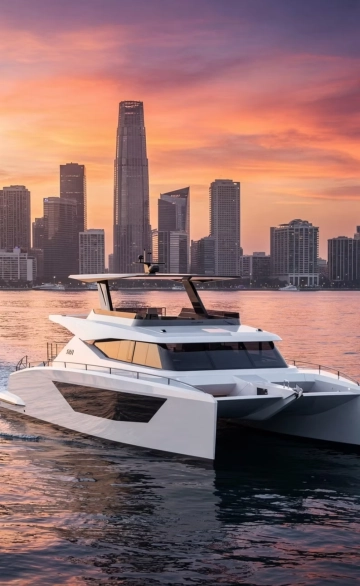 Finish Line Our Signature range: Hybrid Zero Diesel Emission Ocean Catamaran nuevo en venta