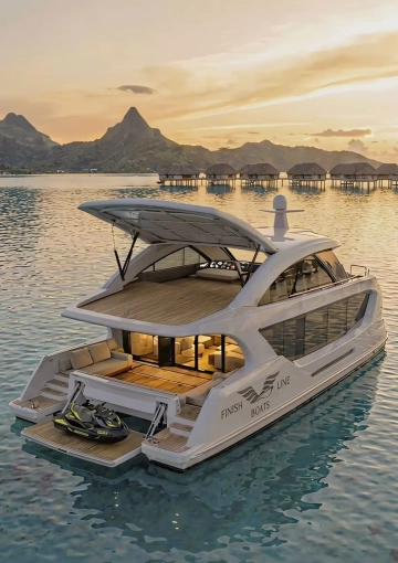 Finish Line Our Signature range: Hybrid Zero Diesel Emission Ocean Catamaran nuevo en venta