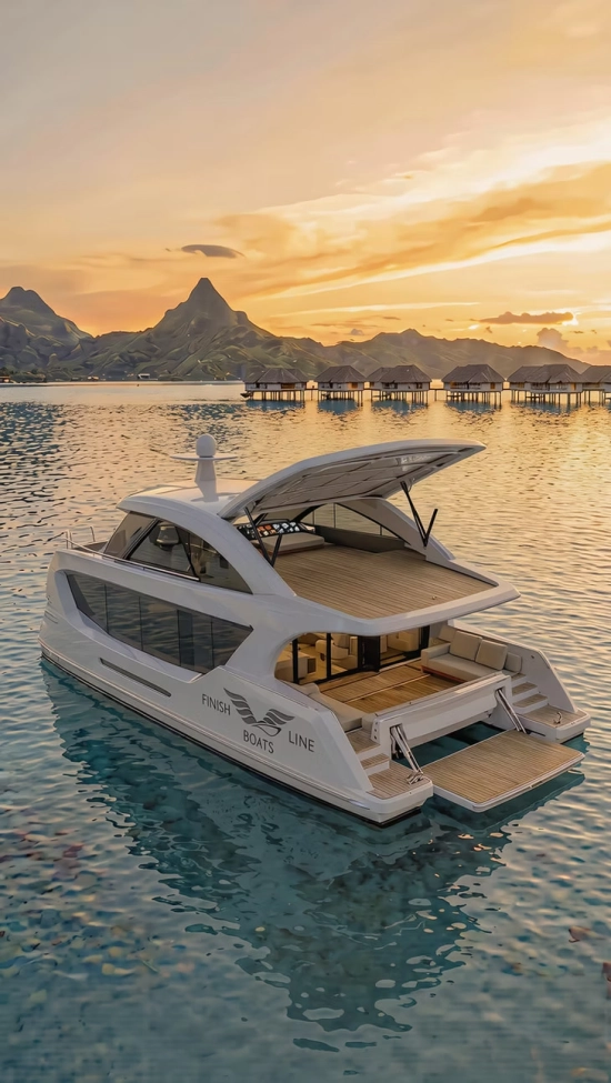 Finish Line Our Signature range: Hybrid Zero Diesel Emission Ocean Catamaran nuevo en venta